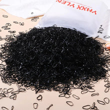 Load image into Gallery viewer, 500/1000Pcs Colourful Hair Ties for Girls Kids Ponytail Holder Bands