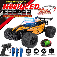 Load image into Gallery viewer, 1:16 RC Drift Racing Car - High-Speed Off-Road Alloy Truck with LED Lights, 20KM/H, 2.4G Radio Control for Kids & Adults