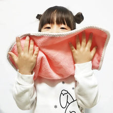 Load image into Gallery viewer, Baby Bibs for Children Washing Face Towel Soft Salive Towel Boys Girls Learning Brushing Teeth Towel for 3-8 Years Kids