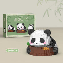 Load image into Gallery viewer, Creative DIY Assemable Animal Cute MINI Chinese Style Animal Panda Building Block Educational Boy Toys For Children Model Bricks
