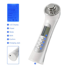 Load image into Gallery viewer, Ultrasonic Ion Facial Massager - Photon Rejuvenation & EMS Microcurrent, Portable Vibration Skin Care Device for Home Use