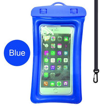 Load image into Gallery viewer, Universal Waterproof Phone Case Swim Bag For iPhone 11 13 Pro Max Water Sports Beach Pool Cover Universal Waterproof Phone Case Waterproof Phone Pouch for iPhone