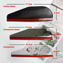Load image into Gallery viewer, 2PCS Car Rearview Mirror Rain Eyebrow Carbon Fiber Sun Visor Shade Cover Protector Clear Vision for Rain Car Mirror Accessories
