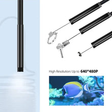 Load image into Gallery viewer, 7mm Endoscope Camera Flexible IP67 Waterproof Micro USB Inspection Borescope Camera for Android PC Notebook 6LEDs Adjustable