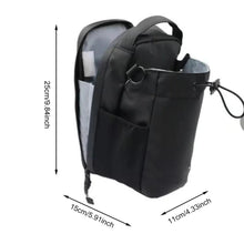 Load image into Gallery viewer, Magnetic Gym Sling Bag with Water Bottle & Phone Holder – Your Ultimate Outdoor Fitness Companion