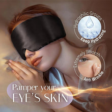 Load image into Gallery viewer, 100% Mulberry Silk Sleeping Mask β Soft Eyepatch for Travel & Sleep