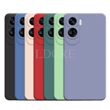 Load image into Gallery viewer, For Honor 90 Lite Case Liquid Silicone Coque Cover For Honor 90 Lite Cover TPU Rubber Protective Phone Case Honor 90 Lite Cover