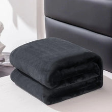 Load image into Gallery viewer, 2025 new solid color simple plush blanket multi-functional Farley plush thickened warm blanket