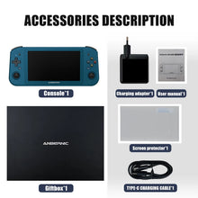 Load image into Gallery viewer, ANBERNIC Win600 PC Games Handheld AMD 3020e/3050e 5.94 Inch IPS Screen Office Video Game Console Windows 10 WiFi5 Pocket Laptop
