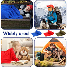 Load image into Gallery viewer, Fleece Sleeping Bag Portable Ultra-light Polar Travel Sheets for Adults Outdoor Camping Tent Bed Warm Sleeping Bag Liner