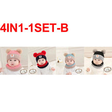 Load image into Gallery viewer, Cute Winter Kids Hats for Girls & Boys Soft Wool Fleece Ear Protection