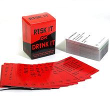 Load image into Gallery viewer, Risk It or Drink It β Hilarious Adult Party & Drinking Card Game