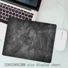 Load image into Gallery viewer, Gray XXL Gaming Mouse Pad – Extended Non-Slip Desk Mat with Overlocked Edges for Keyboard & Computer Setup