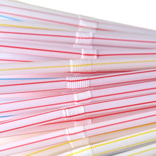 Load image into Gallery viewer, 50-1000Pcs Multicolor Drinking Straws – Milk Tea & Party Supplies