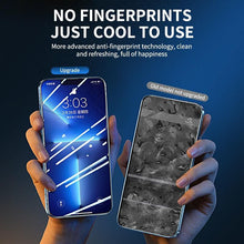 Load image into Gallery viewer, 8K HD Anti Peeping Luxury Fast Install Full Cover Glass Screen Protector For iPhone 14 13 12 11 PRO MAX MINI X XS 9H Hardness Tempered Glass Scratchproof Shatterproof Bubble Free Screen Protector For iPhone