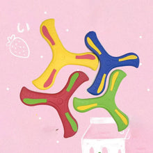 Load image into Gallery viewer, Soft Three-Leaf Boomerang Toy for Kids & Adults – Safe Outdoor Flying Game