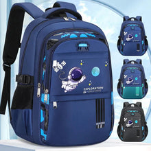 Load image into Gallery viewer, Kids Astronaut Backpack Waterproof School Bag for Boys