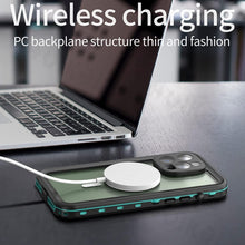 将图片加载到图库查看器,Waterproof Case For iPhone 14 Pro Max 14 Pro iPhone 13 Pro Max Protector Full Body Protective Dustproof Magnetic Phone Case Waterproof 360 Degree All-Round Protection with Built-in Screen Protector Outdoor Transparent Shockproof Case