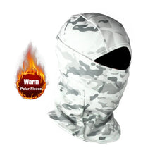 Load image into Gallery viewer, Winter Fleece Camouflage Balaclava - Cold-Proof Full Face Mask for Skiing & Cycling