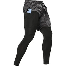 Load image into Gallery viewer, Men’s 2-in-1 Quick-Dry Training Pants – Athletic Joggers for Running, Gym & Fitness