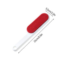 Load image into Gallery viewer, Pet Hair Remover Lint Rollers Brushes Clothes Hairball Remover Brush Dust Sticky Cleaner Fur Clean Pet Hair Tools Reusable Pet Hair Remover with Self-Cleaning Base Pet Hair Double Sided Brush