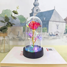 Load image into Gallery viewer, LED Rose Night Light – Realistic Eternal Flower Romantic Decor