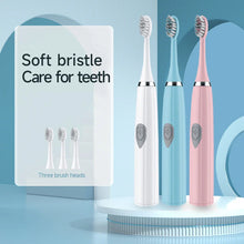 将图片加载到图库查看器,Electric Toothbrush for Adults Soft DuPont Bristle Portable Battery Endurance IPX6 Waterproof Intelligent Effective Oral Care
