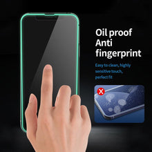 Load image into Gallery viewer, 2Pcs Luminous Protective Glass For iPhone 14 13 12 11 Pro Max X XR XS Screen Protector For 7 8 6 Plus SE3 Glowing Tempered Glass Luminous Glowing Tempered Glass Screen Protector for iPhone