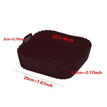 Load image into Gallery viewer, Reusable Silicone Airfryer Liner β Baking Tray & Fryer Accessory