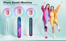 Load image into Gallery viewer, Selfie Stand Photo Booth Machine ipad Photobooth compatible for 10.2-12.9inch ipad Photo Booth Stand Machine for Party Wedding