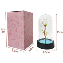 Load image into Gallery viewer, LED Rose Night Light – Realistic Eternal Flower Romantic Decor