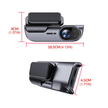 Load image into Gallery viewer, 4K Car Dash Camera with GPS Wi-Fi Car DVR UHD Recording Video Recorder 24H Parking Monitor Driving Vehicle Cam 170° Wide Angle
