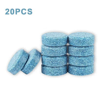 Load image into Gallery viewer, Car Windshield Washer Fluid Concentrated Tablets Solid Effervescent Wiper Tablet for Car Room Kitchen Window Glass Cleaning
