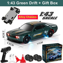 Load image into Gallery viewer, 1/64 4WD High-Speed Drift RC Car – Mini Remote Control Racing Toy for Kids & Adults