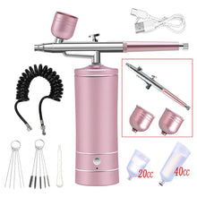 Load image into Gallery viewer, Portable Airbrush Nail Kit with Compressor - For Nails, Cake, and Crafts