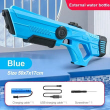 Load image into Gallery viewer, Electric Automatic Water Gun – Rechargeable High-Pressure Water Blaster for Kids & Adults, Portable Outdoor Beach Toy