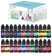 将图片加载到图库查看器,Candle Dyes Kit – Liquid Colorant Pigment Set for DIY Candle & Soap Making | Vibrant Wax Dye for Soy, Beeswax & Gel Candles