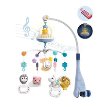 将图片加载到图库查看器,Musical Baby Crib Mobile - Lights, Music & Projection | Remote Control Crib Toy for Newborns