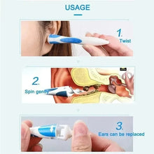 Load image into Gallery viewer, Ear Wax Remover Tool – Soft Silicone Ear Cleaner with 16 Replacement Tips