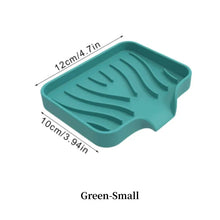 Load image into Gallery viewer, Silicone Drain Soap Dish - Anti-Slip Sink Tray for Kitchen & Bathroom