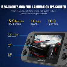 Load image into Gallery viewer, ANBERNIC Win600 PC Games Handheld AMD 3020e/3050e 5.94 Inch IPS Screen Office Video Game Console Windows 10 WiFi5 Pocket Laptop