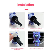 Load image into Gallery viewer, Cute Astronaut Figurines Ornaments Decoration Car Aromatherapy Air Freshener Air Vent Fragrance Interior Perfume Diffuser