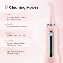 Load image into Gallery viewer, SEJOY Water Flosser for Teeth Irrigator Teeth Whitening Tool Portable Water Pick Personal Care Appliances Dental Teeth Cleaner