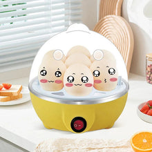 Load image into Gallery viewer, Egg Cooker Automatic Power Off Home 7 Eggs Multi-Functional Steamed Egg Custard Boiled Egg Machine Breakfast Artifact