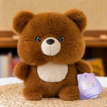 Load image into Gallery viewer, 16cm Plush Companion Doll – Soft Capybara & Elephant Stuffed Toy