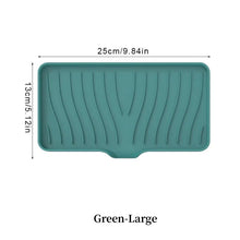 Load image into Gallery viewer, Silicone Drain Soap Dish - Anti-Slip Sink Tray for Kitchen & Bathroom