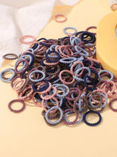 将图片加载到图库查看器,100pcs Kids Rubber Bands – Colorful Hair Scrunchies for Toddlers