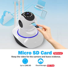 Load image into Gallery viewer, 2MP Wireless Smart Security Camera Indoor Home Surveillance with Two-way Audio Baby Pet Monitor Video Record WIFI Smart Camera