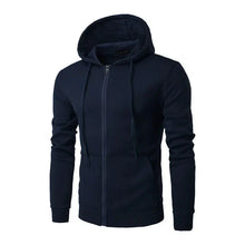 Load image into Gallery viewer, Men’s Autumn Zipper Hoodie – Slim Fit Long Sleeve Casual Sweatshirt Jacket