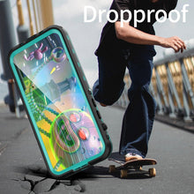 将图片加载到图库查看器,Waterproof Case For iPhone 14 Pro Max 14 Pro iPhone 13 Pro Max Protector Full Body Protective Dustproof Magnetic Phone Case Waterproof 360 Degree All-Round Protection with Built-in Screen Protector Outdoor Transparent Shockproof Case